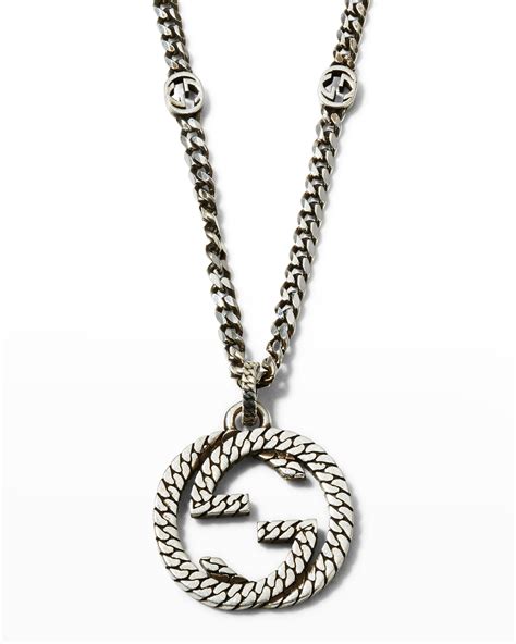 necklace men gucci|gucci men's necklace sale.